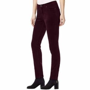 Buffalo Icon Sculpt Skinny Cord Pant Burgundy